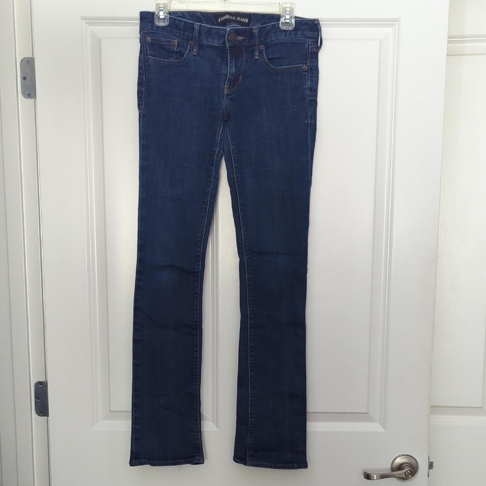 Express Blue Boot Cut Jeans Classic Style
